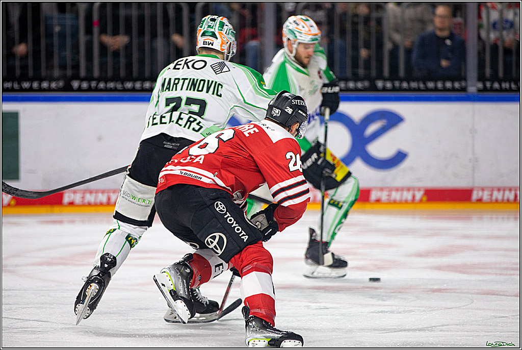 PENNY DEL; Koelner Haie- Bietigheim Steelers; Koeln, 22.01.2023